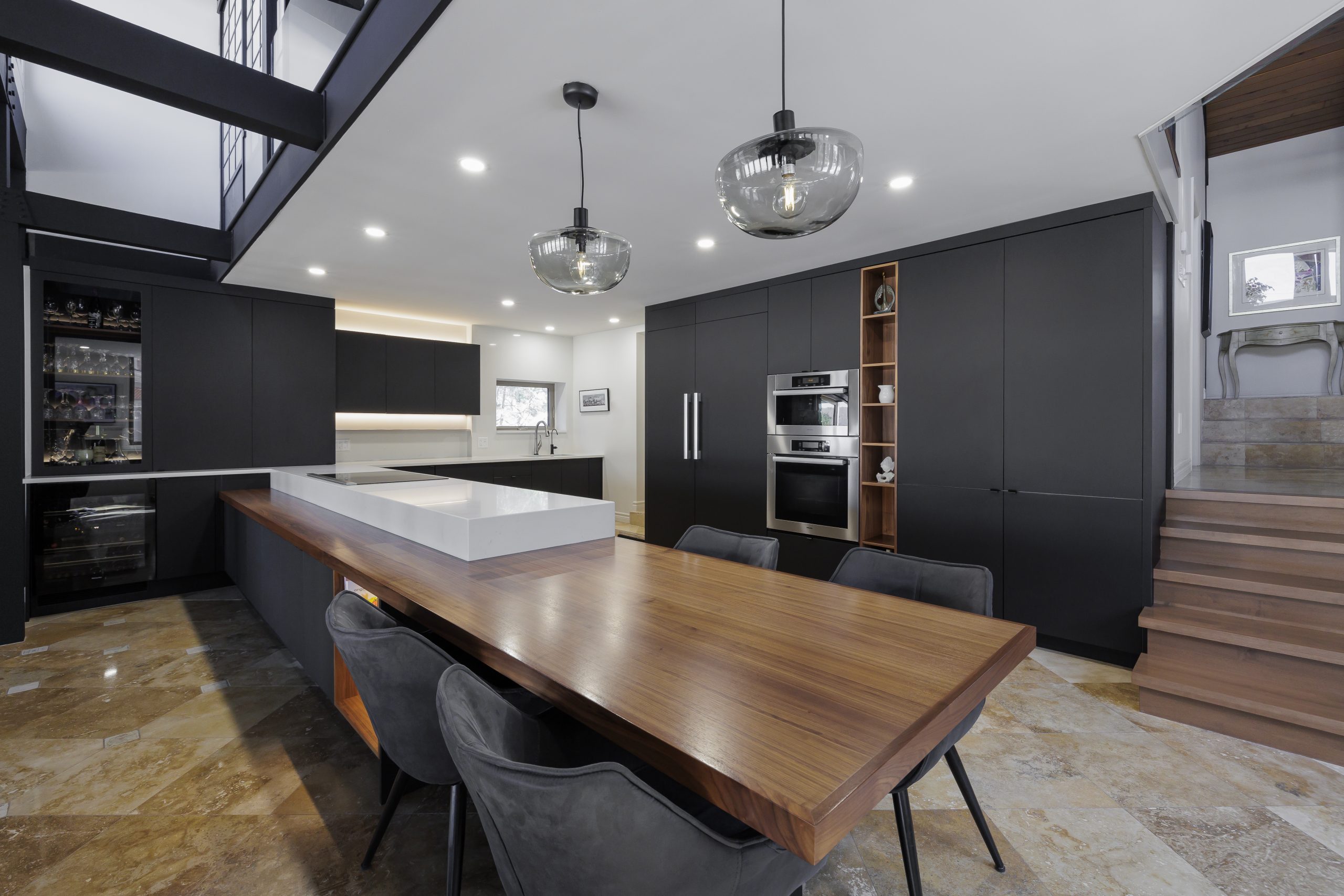 View of a Rochon kitchen design