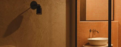porte de douche en vitre pleine hauteur réalisée sur mesure par ROCHON 